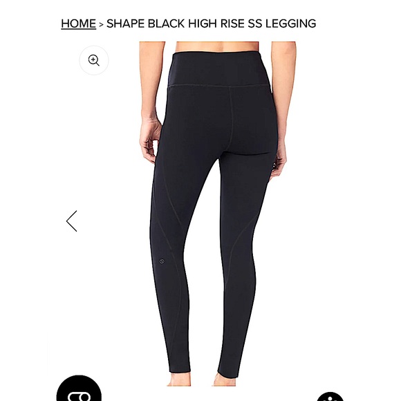 NWT ✅ SHAPE ⭐️ ACTIVEWEAR HIGH RISE SS DRI FIT LEGGINGS - Picture 2 of 8